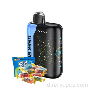 Geek bar pulsa x 25000 puff vape sekali pakai